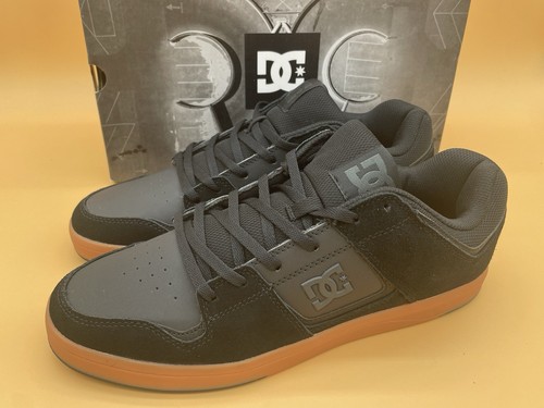 Sz 13 DC Shoes Men Cure Skate Skateboarding Shoes Sneakers ADYS400073 Black /Gum