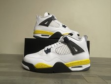 Nike Air Jordan 4 Retro Rare Air Tour Yellow Shoes 408452-102 GS Size 6.5Y NEW
