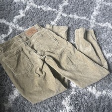 Billabong Corduroy Pants Mens 26 Tan Beige Outsider Slim Surf Beach 5 Pockets
