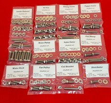 Ford 240 300 Inline 6 Cylinder Stainless Steel Engine Hex Bolts Kit Set Ford 240 300 Inline 6 Cylinder Stainless Steel Engine Hex Bolts Kit Set