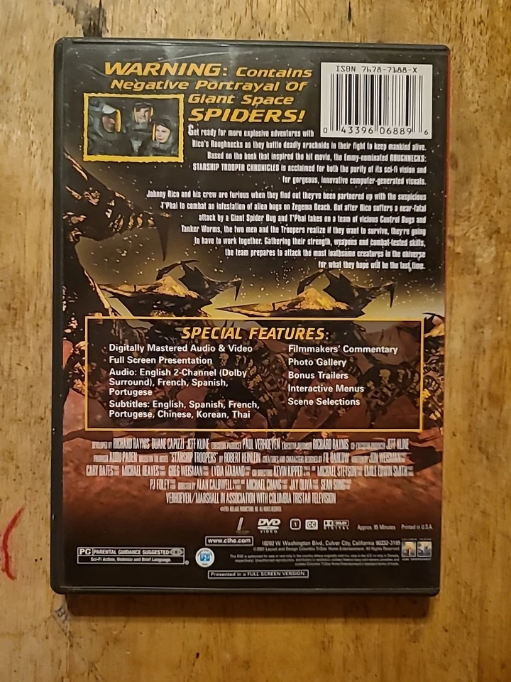 Roughnecks: Starship Troopers Chronicles 1999 DVD The Tesca Campaign TV Series - Image 2 of 4