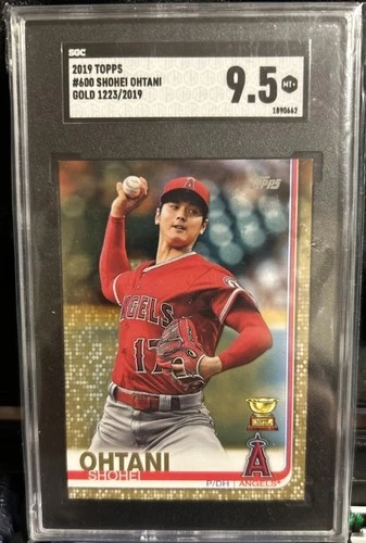 2019 Topps Rookie Cup Shohei Ohtani #600 Gold /2019 SGC 9.5 PSA 10 Crossover? 🔥