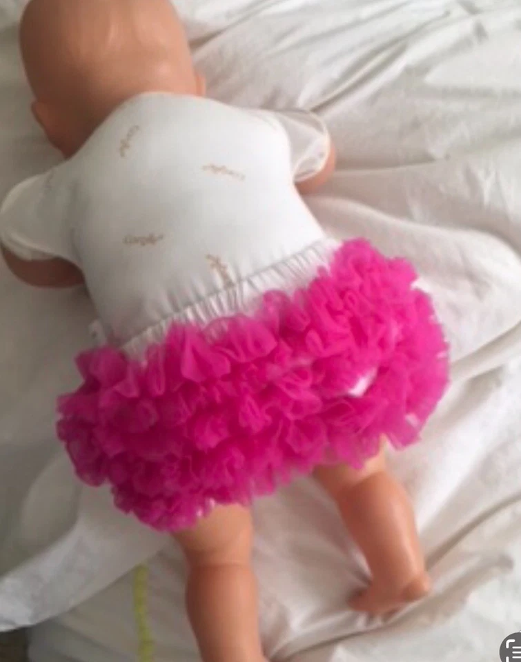 BARI LYNN RUFFLE BUTT 6-12 МЕС ЧЕХЛЫ ДЛЯ ПОДГУЗНИКОВ ЛОТ ИЗ 2 РАЗБРОСАННЫХ СТРАЗ НОВЫЙ С ЯРЛЫКАМИ - Изображение 3 из 3