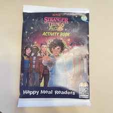 McDonald's 2026 Stranger Things Tales From 85' Activity Book New Sealed