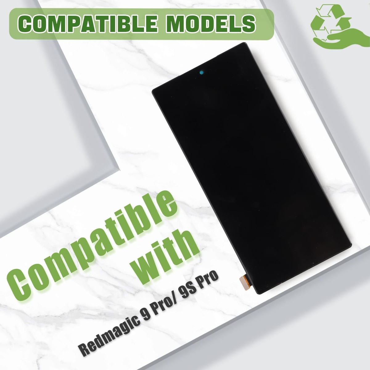 New 6.8 '' TFT LCD Display Replacement for ZTE Nubia RedMagic 9