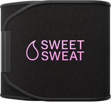 Sweet Sweat Waist Trimmer Extra-Coverage XC - Adjustable Fit  Latex-Free Neop