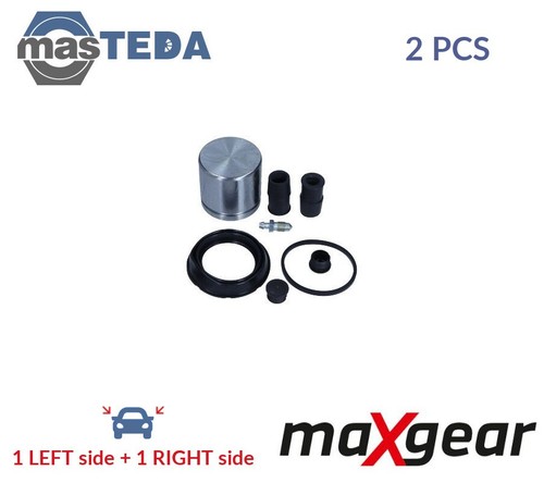 49-1961 BRAKE CALIPER REPAIR KIT FRONT MAXGEAR 2PCS FOR SAAB 9-3,9-3X