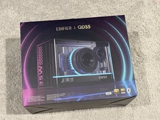 NEW Edifier QD35 Bluetooth Tabletop Aux 25W LED Speaker Black FREE FAST SHIPPING