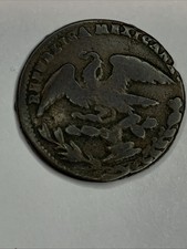1836/5 Mexico First Republic 1/4 Real Km#358