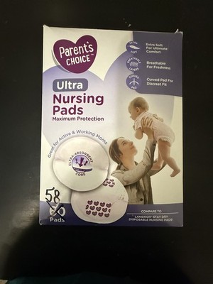 Parent's Choice Disposable Ultra Nursing Pads, 58 Count