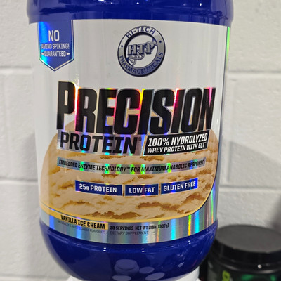 Hi-Tech Pharmaceuticals Precision Protein Hydrolyzed Whey Vanilla Ice Cream 2 lb