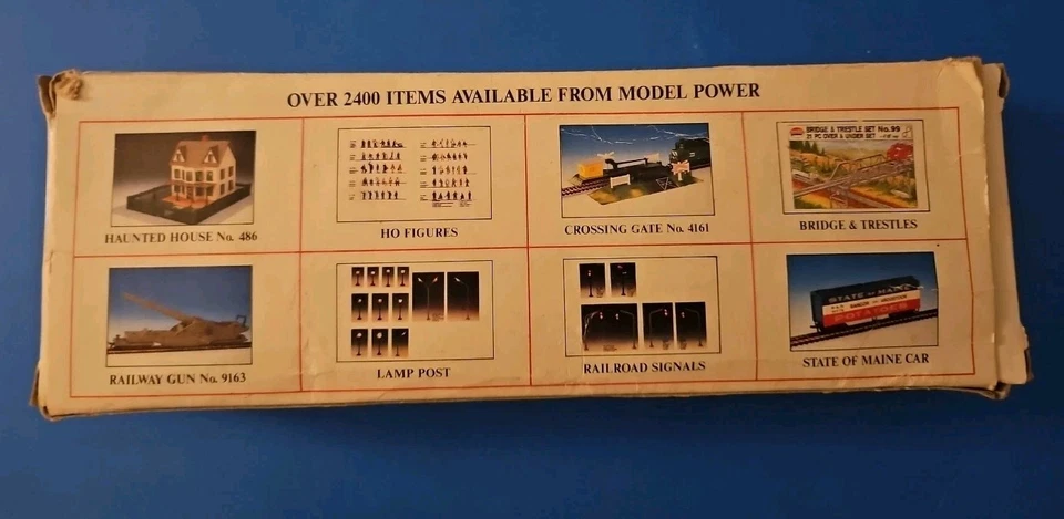 HO MODEL POWER Model Train Locomotive and Dummy 6730/6731 Untested - Image 4 of 4