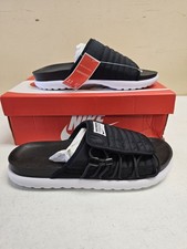 MENS NIKE ASUNA 2 SLIDE- BLACK WHITE-DJ3388-001- Size 11