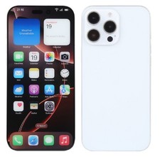 Dummy Display Showpiece 1:1 Non Work Toy for Phone 16 Pro Max White smartphone