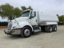 2019 International RH613 4,000 Gallon Water T/A Truck Tank PTO Sprayer bidadoo