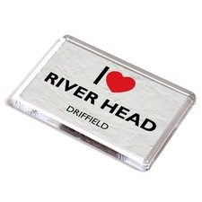 FRIDGE MAGNET - I Love River Head, Driffield