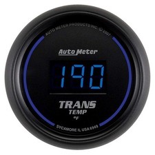 Autometer 6949 One Trans Temp Gauge Cobalt 2-116in 0-340f Performance