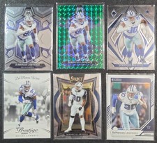 2024  Demarcus Lawrence Dallas Cowboys/Seattle Seahawks Color Match Card Lot (6)
