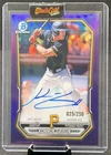2026 Bowman Chrome Konnor Griffin 025/250 Purple on card auto pirates