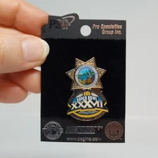 San Diego Sheriff Pin 2003 SUPER BOWL XXXVII Raiders vs Tampa Bay Buccaneers 