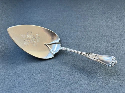 Kensington 1893 by Gorham Sterling Silver Cake/Pie Server 8.5" 80g Monogramed
