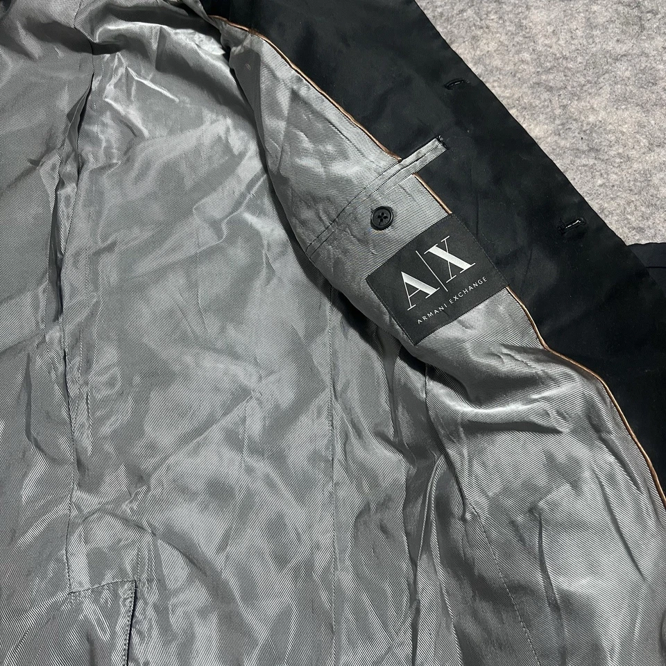 Armani Exchange A|X Retro Punk Tag S Small Sleeve 25 Jacket Blazer - Image 4 of 4