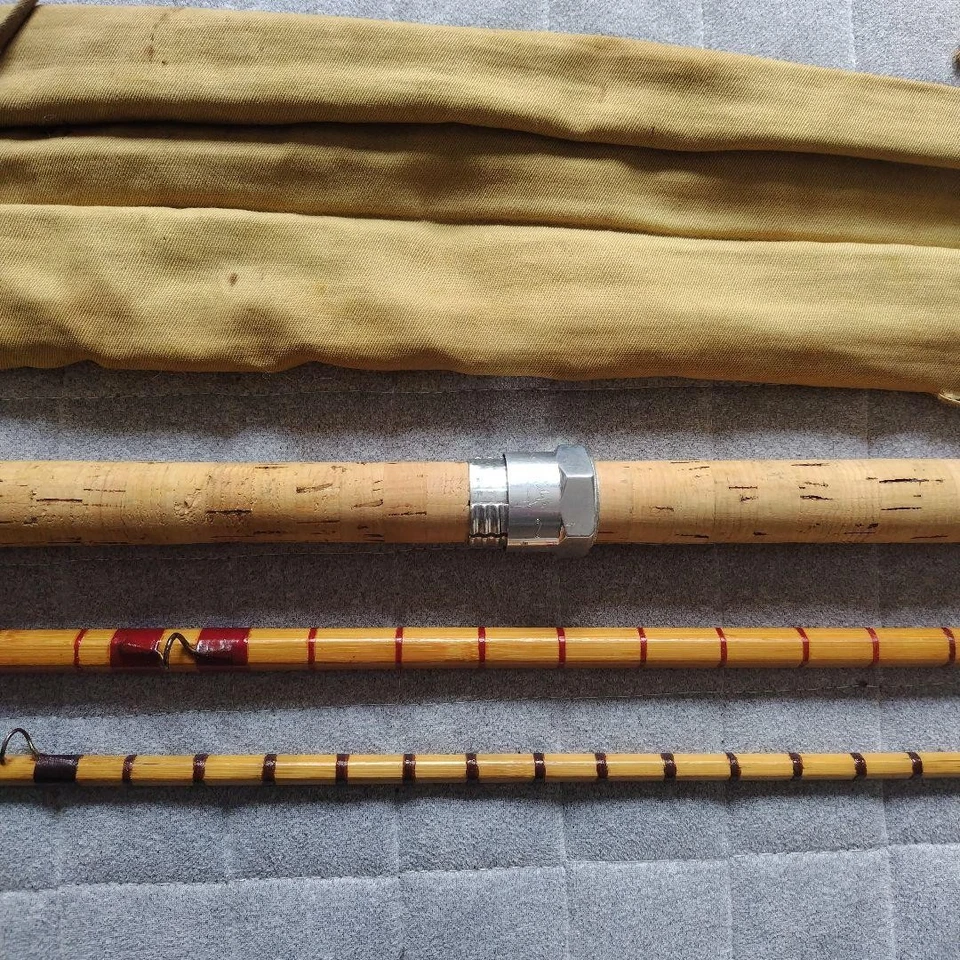 Caña de pescar con mosca de bambú Hardy The GoldMedal 15f Foto 3 de 4