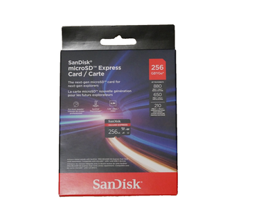 SanDisk microSD Express UHS-I microSDXC Memory Card #SDSQXFN-256G