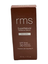 RMS Beauty- SuperNatural Radiance Serum SPF 30- Rich Aura-