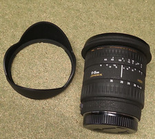 Sigma 17-35mm f/2.8-4 Zoom Lens for Canon EOS/EF, AF/MF, 82mm, Hood Case