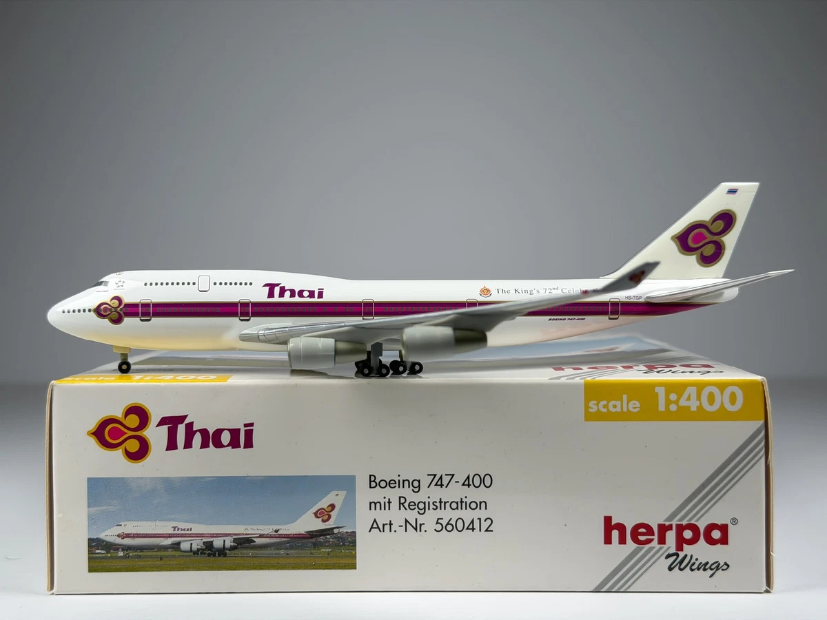 Preços baixos em Herpa Boeing 747 Aeronaves e espaçonaves de metal