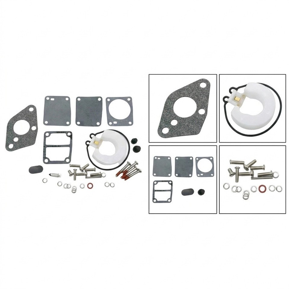 for outboard Carburetor Jets And Needles Included Marine Parts Engine ...