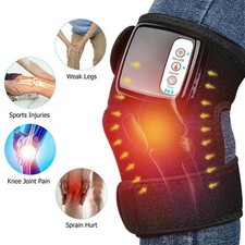 1x Electric Heating Knee Massager Knee Joint Pad Brace Pain Relief No Color Box