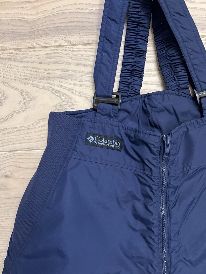 Columbia Sportswear Women’s Navy Snow Bib Ski Pants Size M Insulated Waterproof - Image 4 of 4