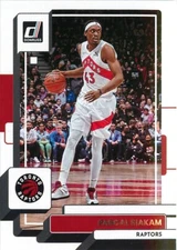 Pascal Siakam 2022-23 Panini Donruss Basketball Base Card #23 Toronto Raptors