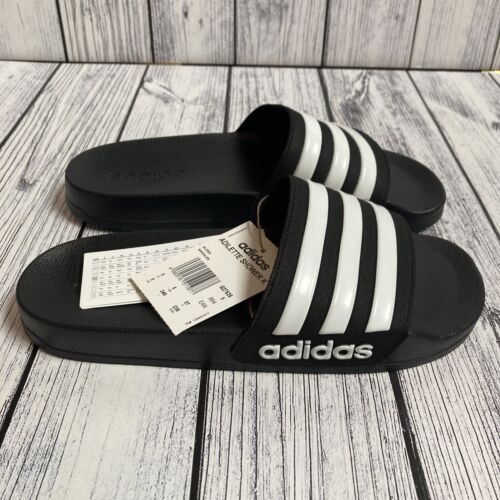 Adidas Adilette Shower Kids Slides Beach Shoes Summer Holidays Pool Sandals - Picture 1 of 6
