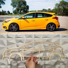 Focus ST Silhouette Line Wall Art