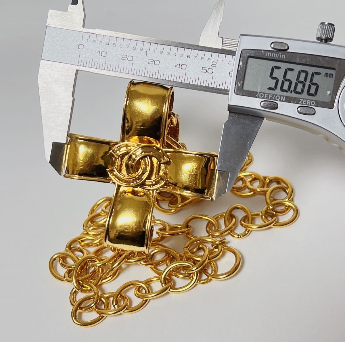 ○Chanel Coco Mark Ribbon Necklace 94P Gold Gp Ladies | eBay