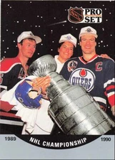 1990-91 Pro Set NHL Championship SCC Edmonton Oilers #704