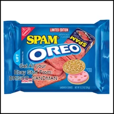 Fridge Fun Refrigerator Magnet SPAM OREOS Cookies Parody Specialty Die-Cut