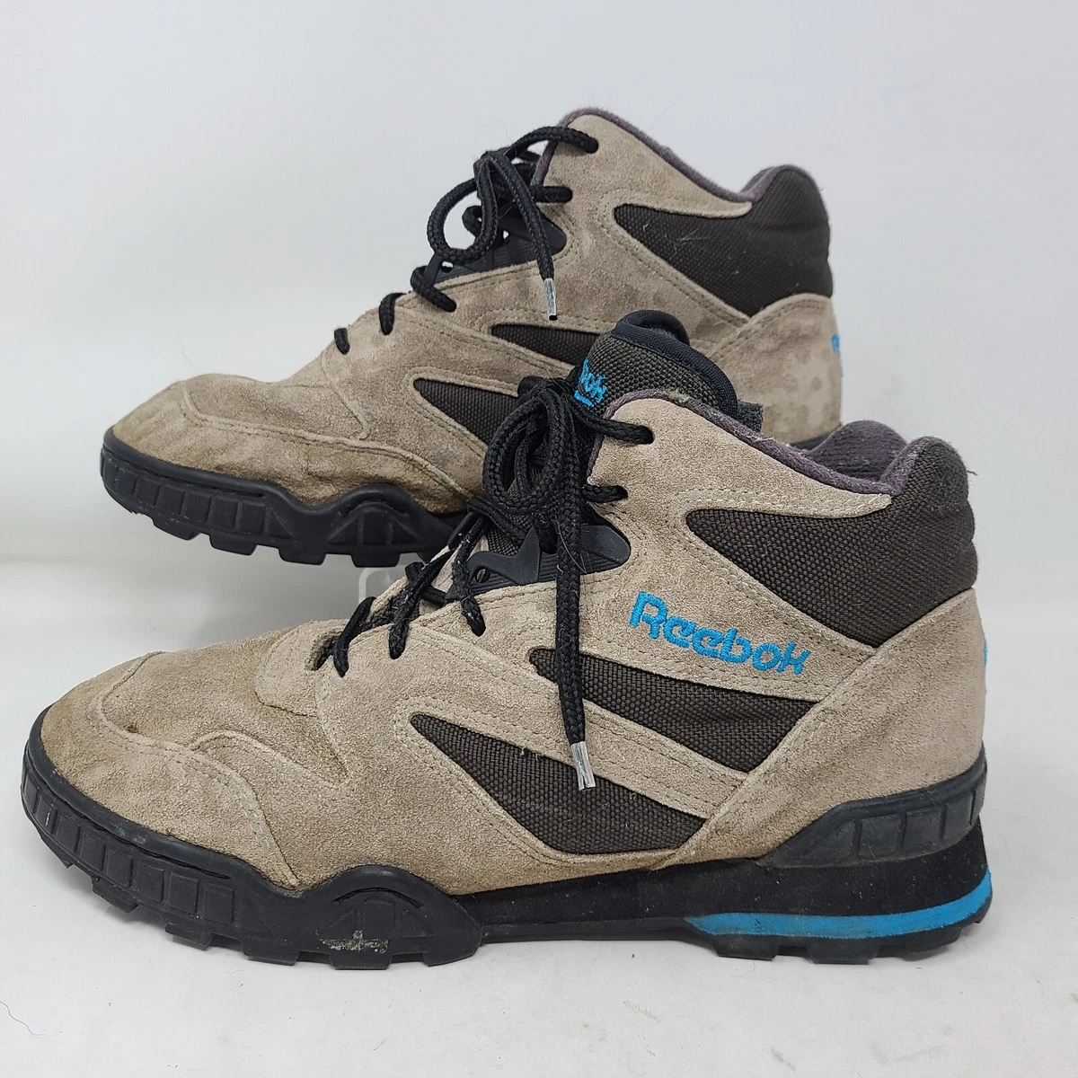 apagado Menstruación efectivo Vintage Reebok Women&#039;s Hiking Boots Sneakers Size 8 Brown Leather |  eBay