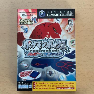 Pokemon Cube Plug In USED Game Cube Pokemon Box Ruby And Sapphire Japan game | eBay