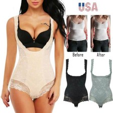 Fajas Women Waist Cincher Compression Full Body Shaper Slimming Shapewear Girdle