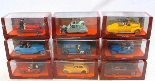 Artículos de automodelismo y aeromodelismo, Escala 1:43, tintín