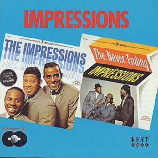 The Impressions feat. Curtis Lee Mayfield&Jerr Impressions/Never Ending Imp (CD)