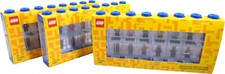 Productos de almacenamiento LEGO: 40660005X3 vitrina de minifiguras 16 (paquete de 3) azul