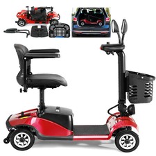 Used 4 Wheels Mobility Scooter Power Wheelchair Folding Electric Scooters Travel