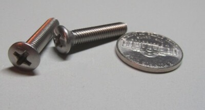 10-32 x 9/16 Machine Screws, 100 Degree Phillips Flat Head, 18-8 Stainless Steel A2, Full Thread, Fine (UNF), Qty 1000 | Industrial Maintenance Supply