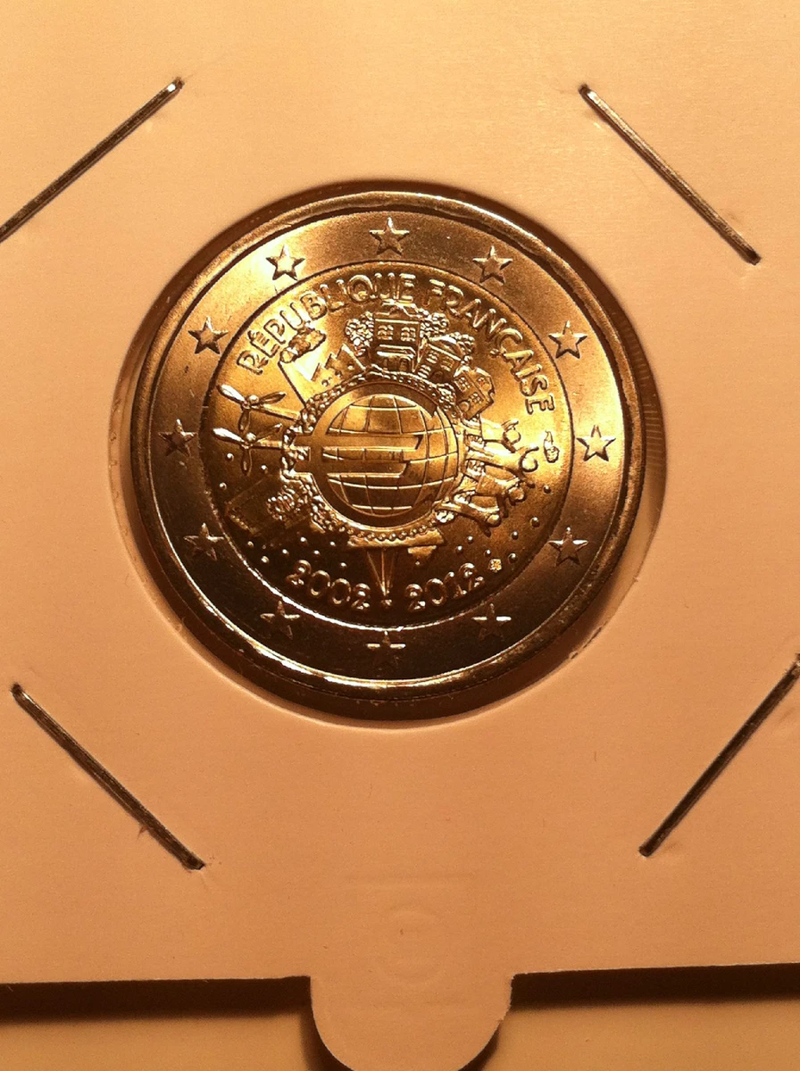 Autriche 2 Euro commémorative 2012 Dix ans de billets et pièces en