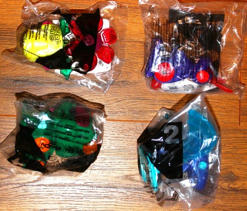 2002 SEGA TOYS McDonald's Happy Meal toy Interactive ROBO CHI pets set 4-1,2,3,4 - Picture 2 of 10